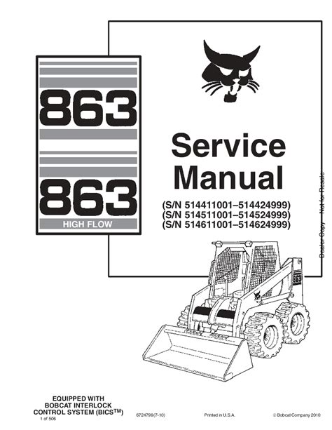 bobcat 863 skid steer parts|bobcat 863 specs sheet.